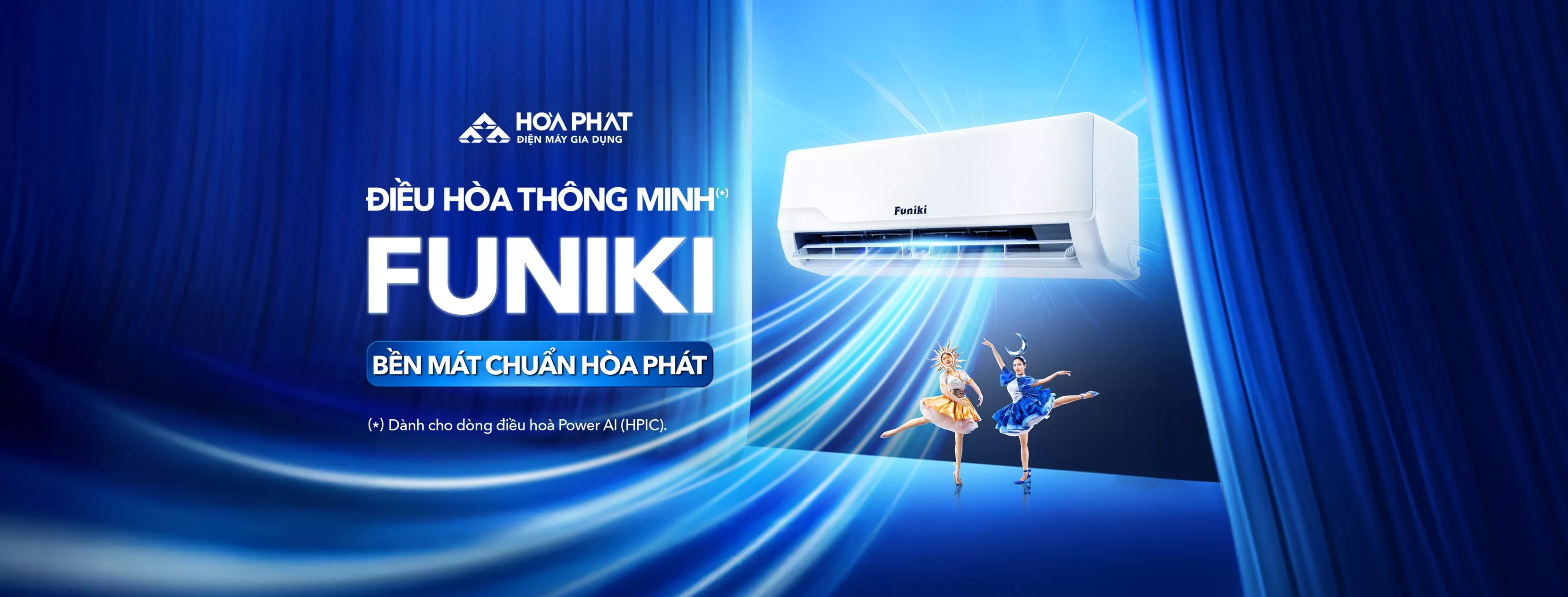 Máy lạnh Funiki - máy lạnh Hòa Phát lạnh sâu tiết kiệm điện.